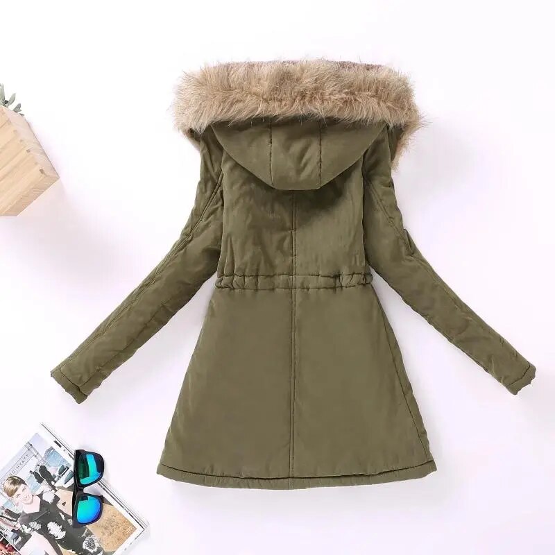 Women's Cotton Padded Winter Parka
