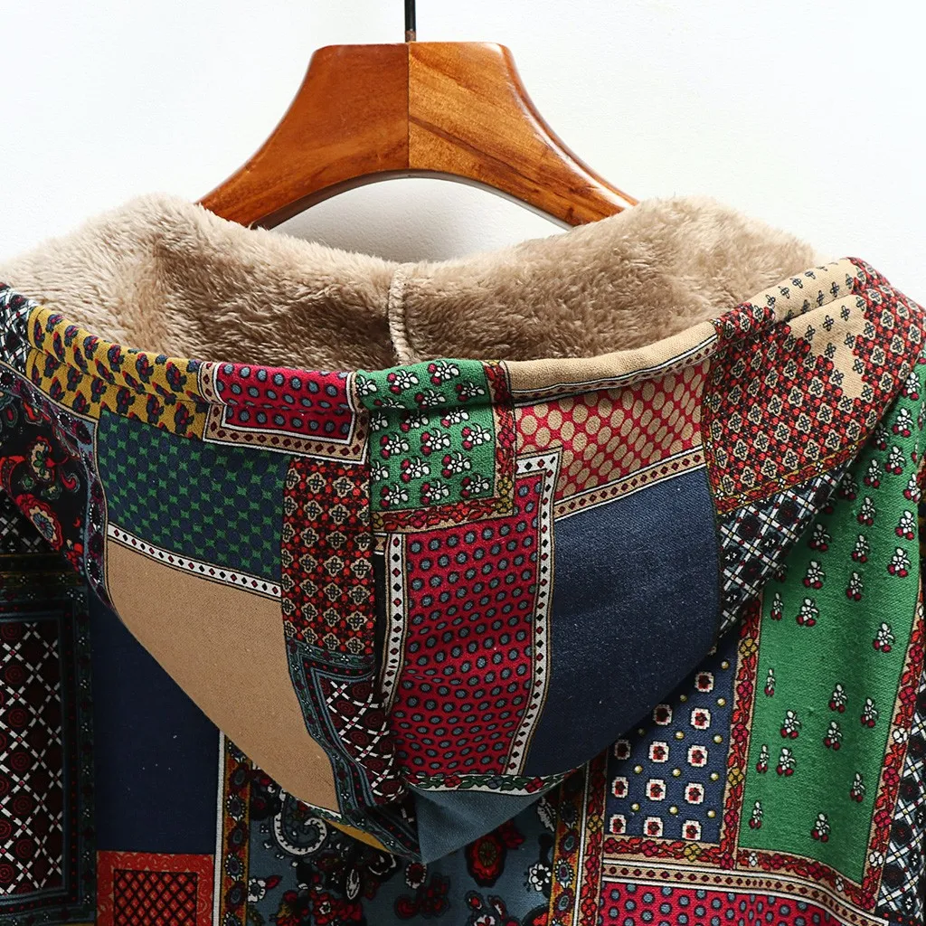 Women's Patchwork Style Winter Coat Women's Patchwork Style Winter Coat