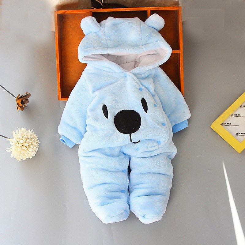 Winter Warm Newborn Romper Winter Warm Newborn Romper