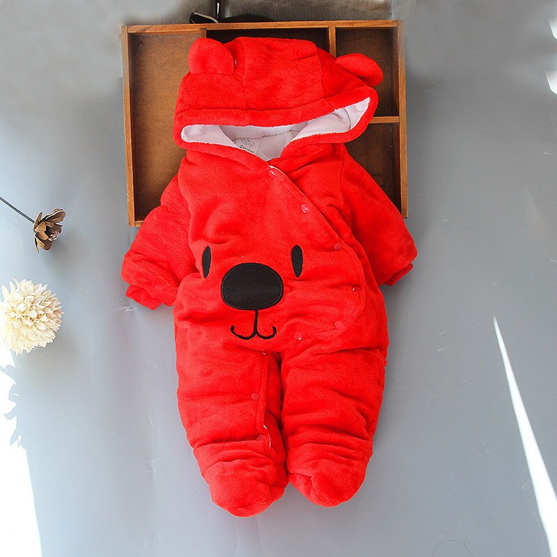 Winter Warm Newborn Romper Winter Warm Newborn Romper