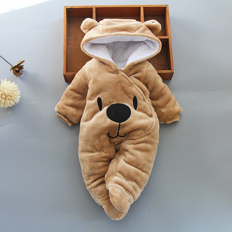 Winter Warm Newborn Romper Winter Warm Newborn Romper