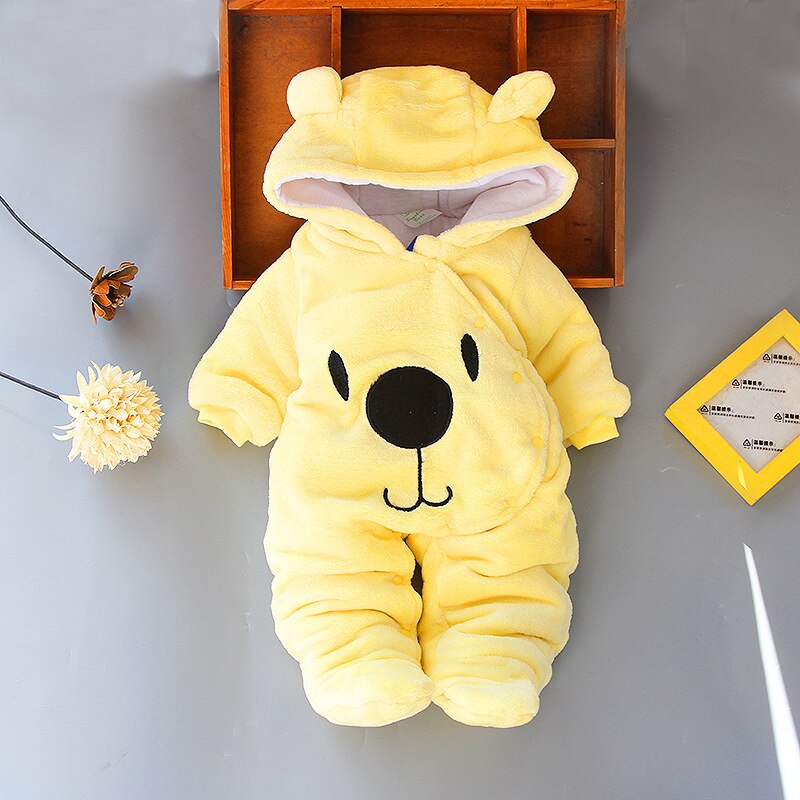 Winter Warm Newborn Romper Winter Warm Newborn Romper