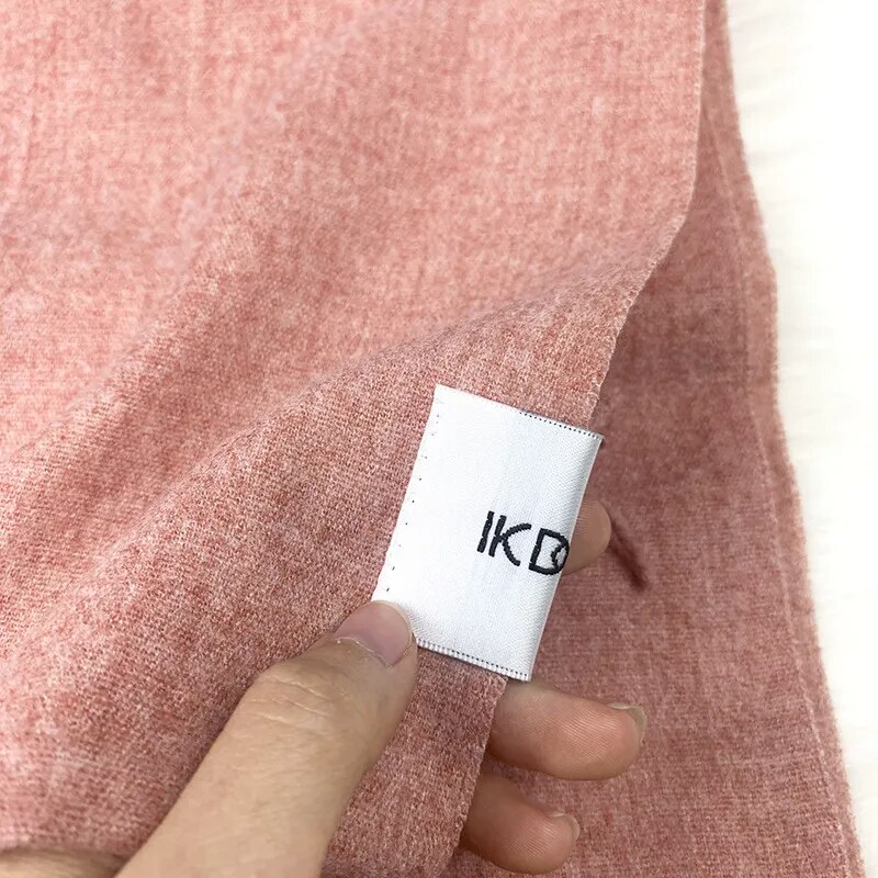 Women's Solid Color Cashmere Winter Scarf Women's Solid Color Cashmere Winter Scarf