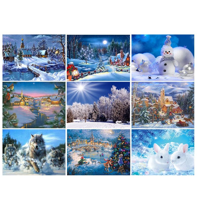 Winter Patterned Diamond Painting Winter Patterned Diamond Painting