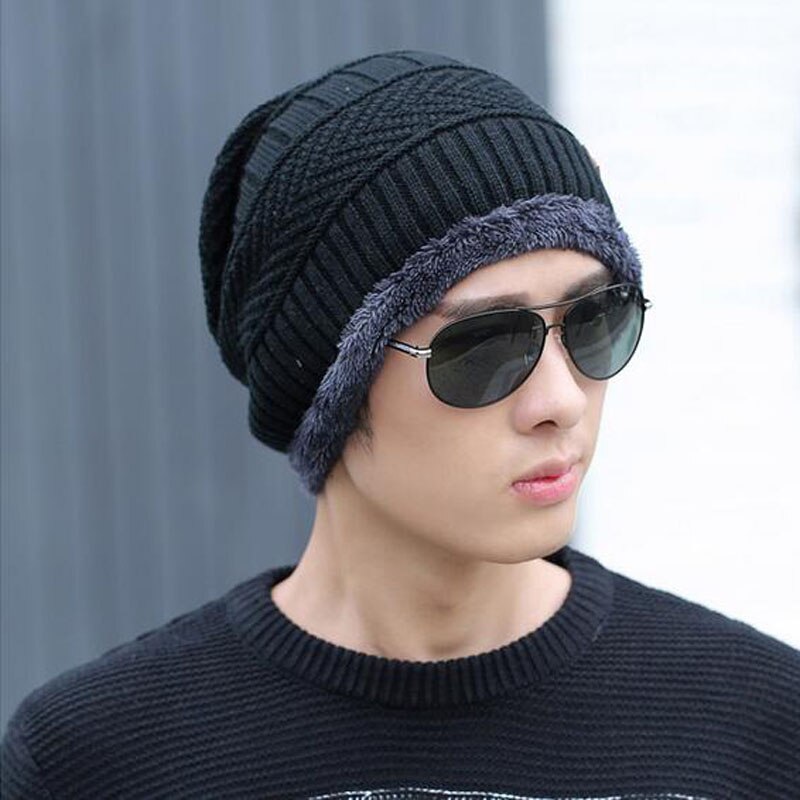 Men's Winter Casual Hat with Scarf Men's Winter Casual Hat with Scarf