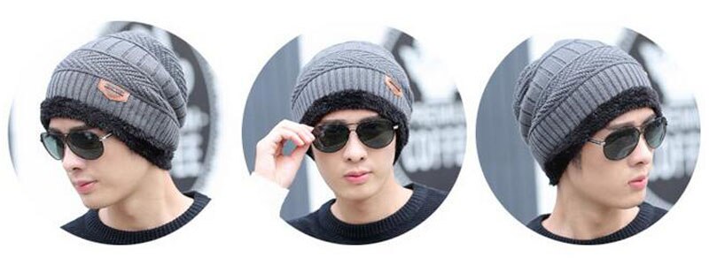 Men's Winter Casual Hat with Scarf Men's Winter Casual Hat with Scarf