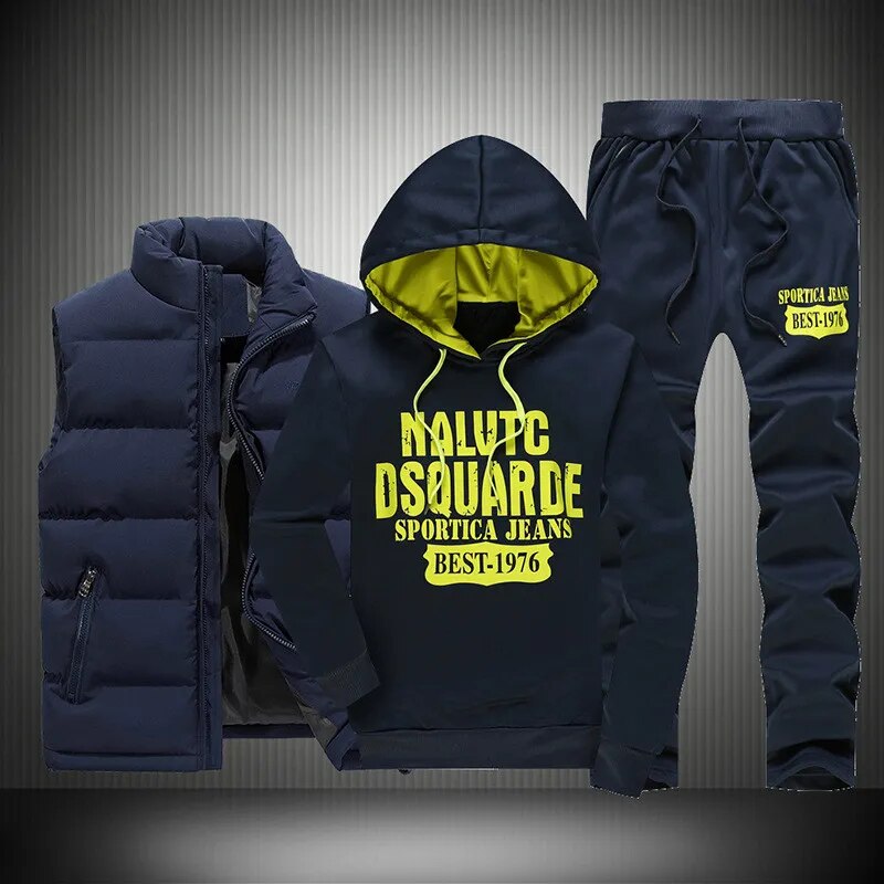 Men's Winter Warm Tracksuit