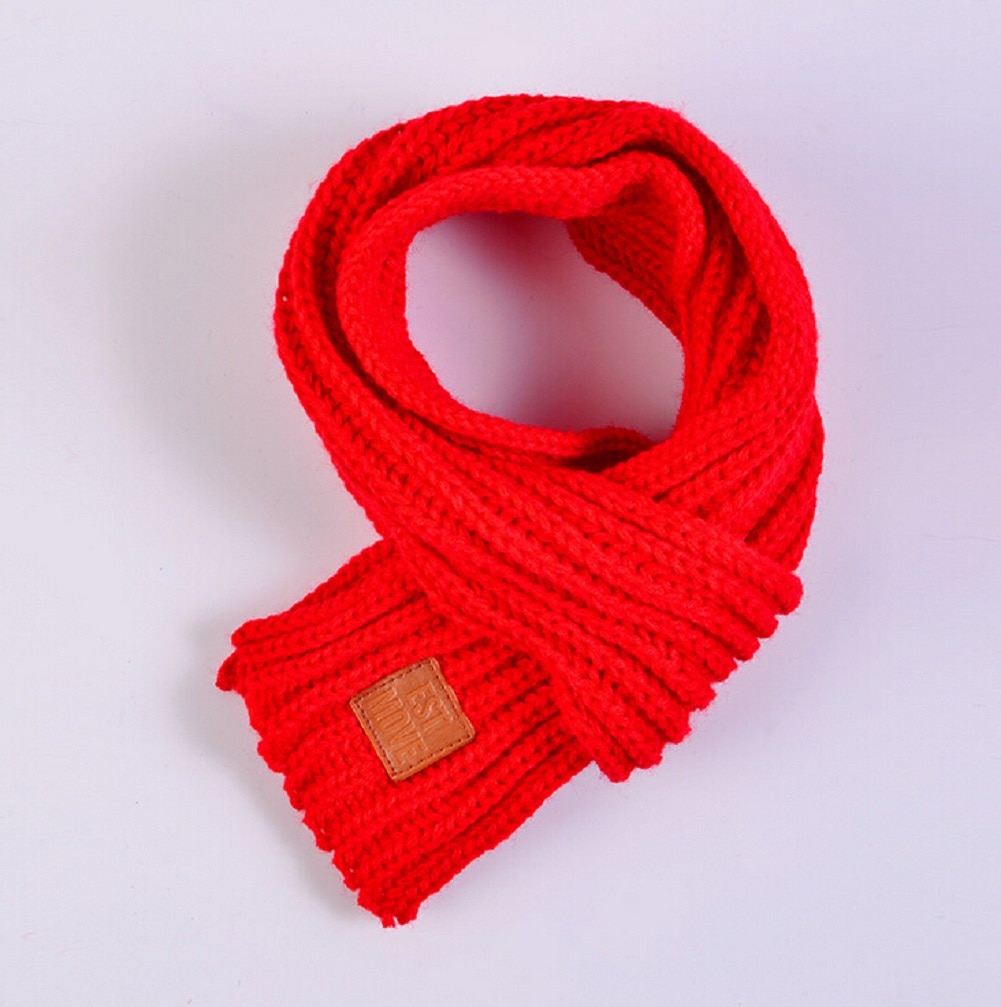 Kid's Knitted Winter Scarf Kid's Knitted Winter Scarf