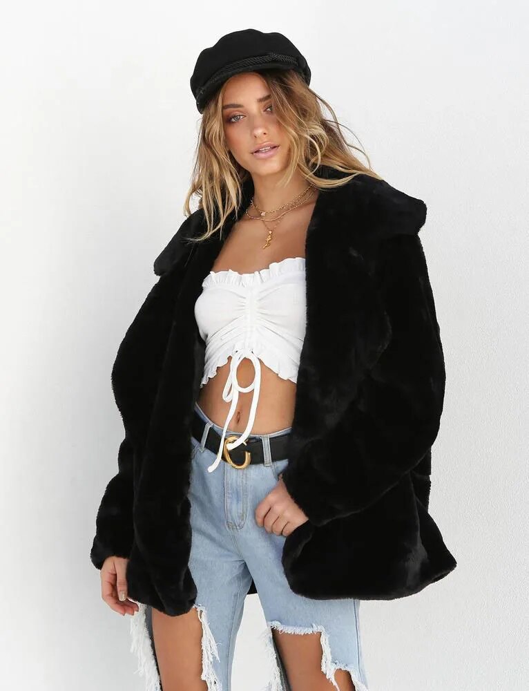 Women's Plush Winter Coat Women's Plush Winter Coat