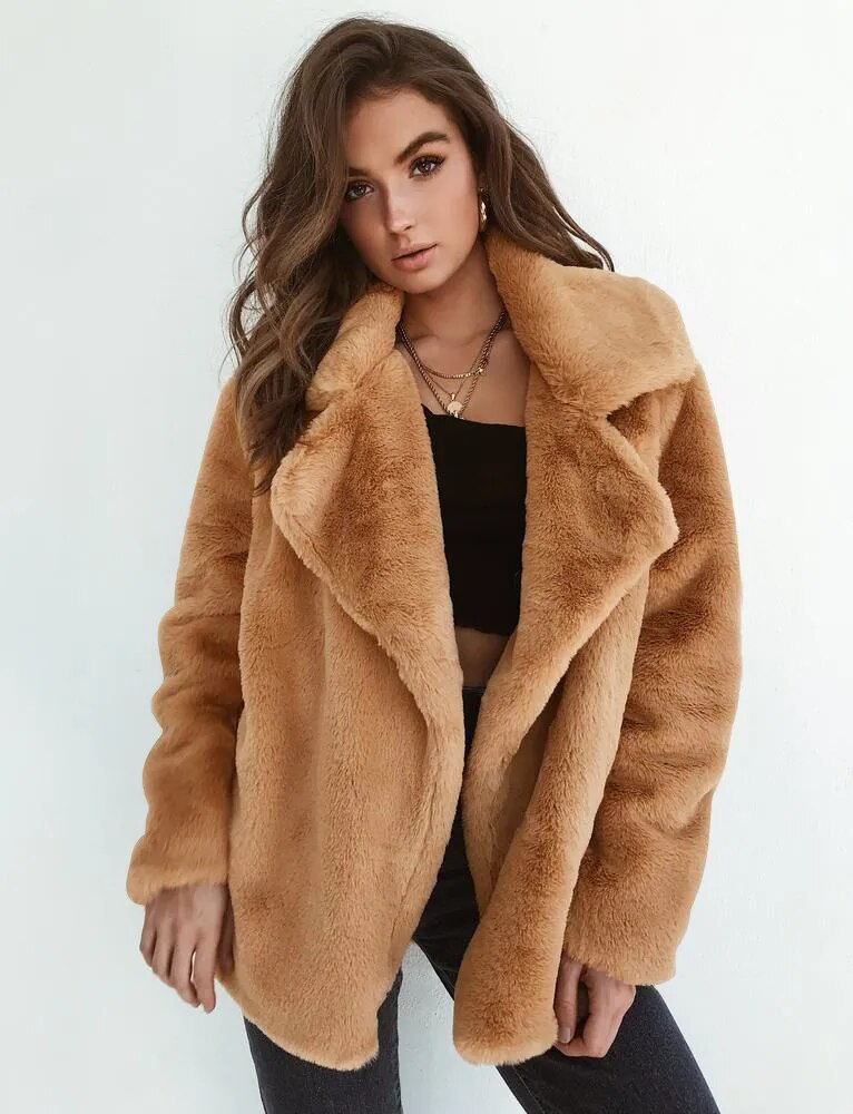 Women's Plush Winter Coat Women's Plush Winter Coat
