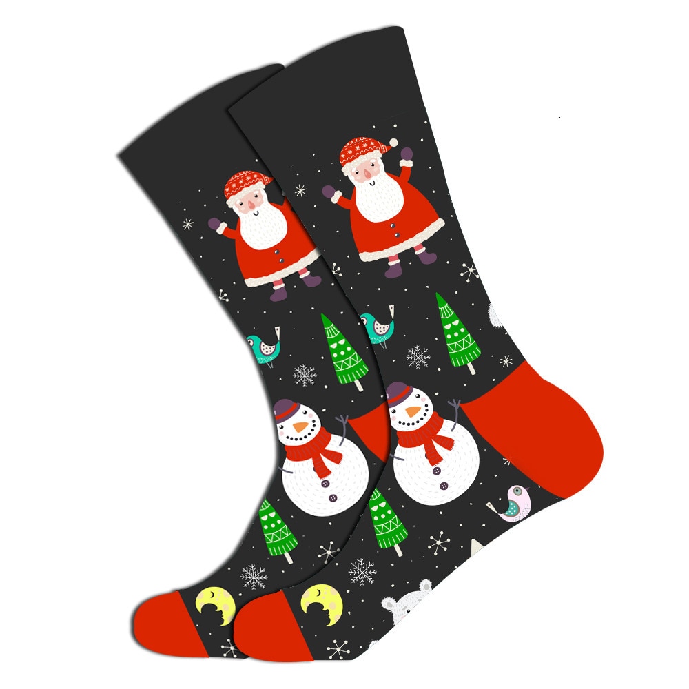 Men's Christmas Cotton Socks Men's Christmas Cotton Socks