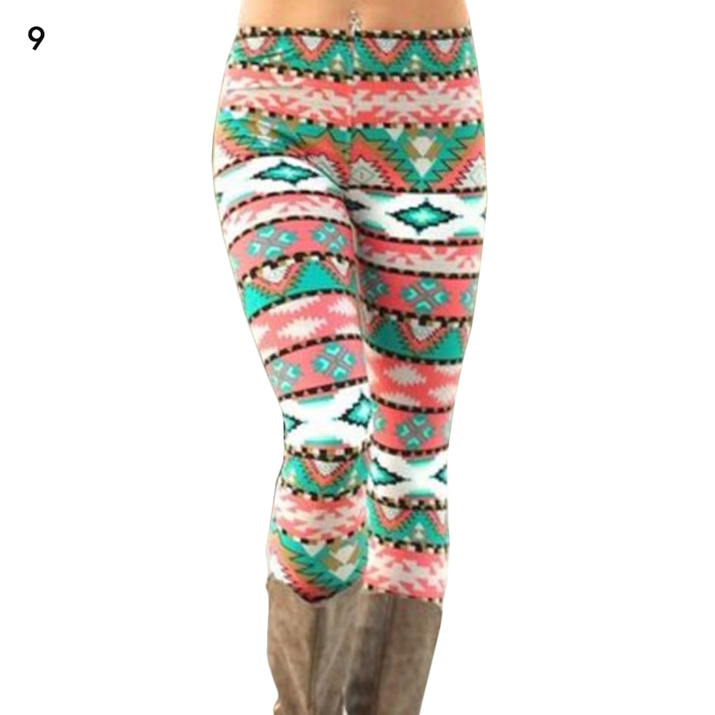 Women's High Waisted Leggings with Christmas Print Women's High Waisted Leggings with Christmas Print