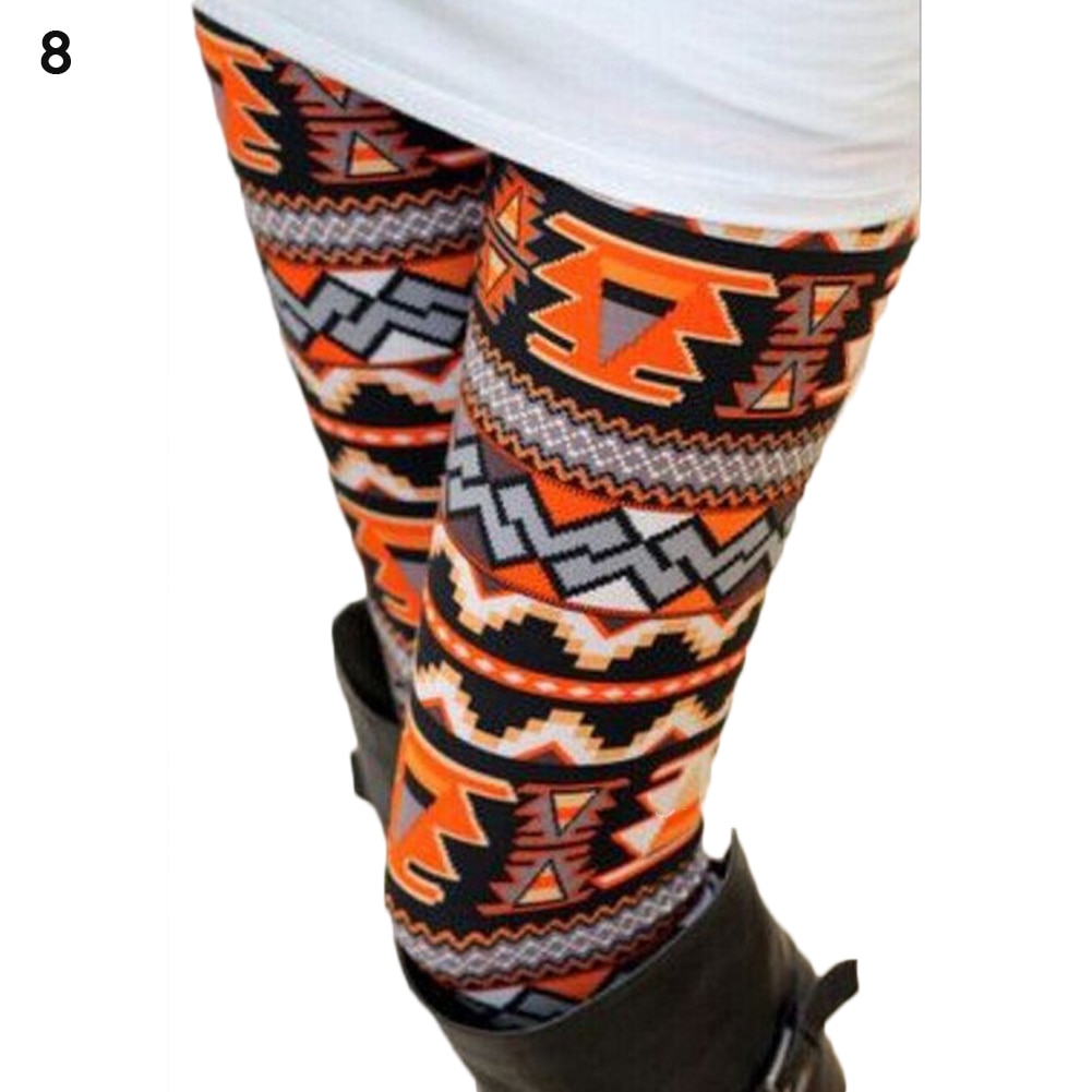 Women's High Waisted Leggings with Christmas Print Women's High Waisted Leggings with Christmas Print