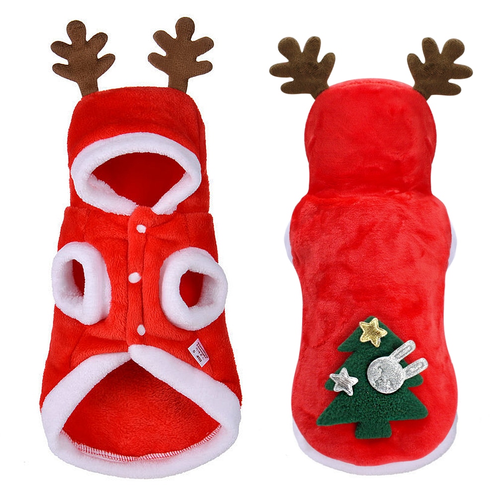 Christmas Style Flannel Dog Jacket Christmas Style Flannel Dog Jacket