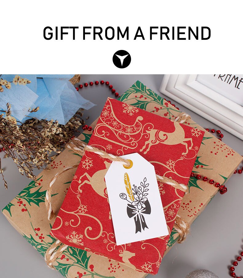 Kraft Paper Christmas Wrapping Paper Kraft Paper Christmas Wrapping Paper