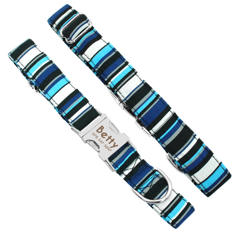 Dog Personalized Nylon Collar Dog Personalized Nylon Collar