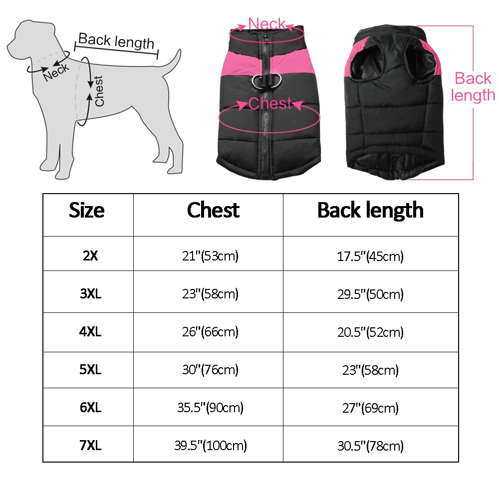 Winter Jacket For Small/Big Dogs Winter Jacket For Small/Big Dogs