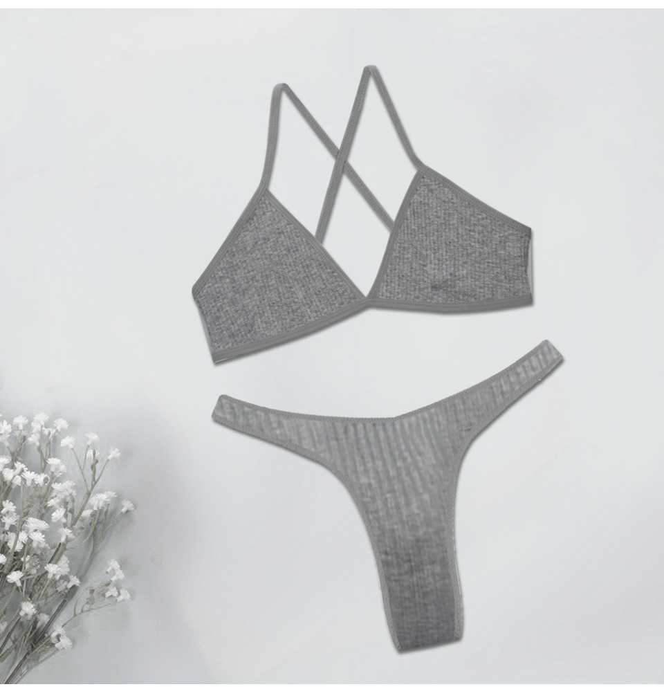 Thin Cotton Underwear Set Thin Cotton Underwear Set