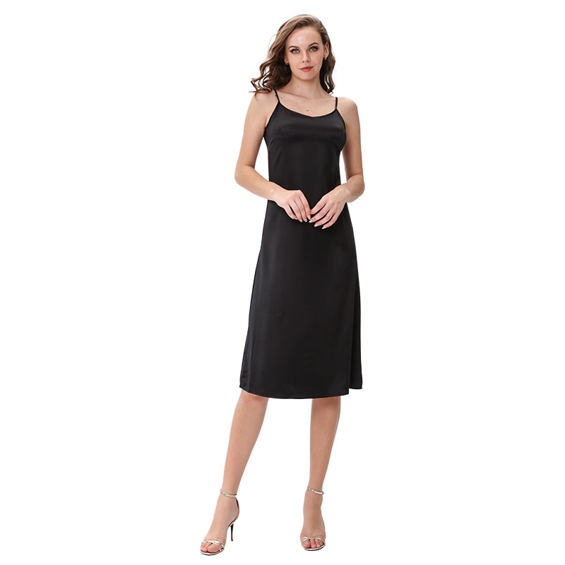 Women's Spaghetti Strap Satin Dress Women's Spaghetti Strap Satin Dress