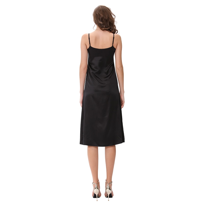 Women's Spaghetti Strap Satin Dress Women's Spaghetti Strap Satin Dress
