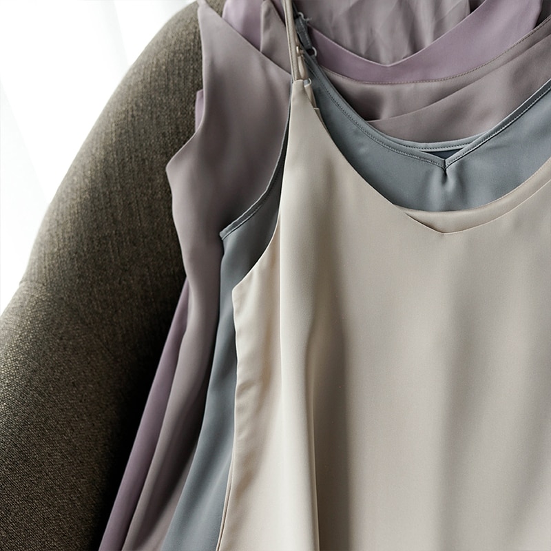 Women's Basic Satin Dress Women's Basic Satin Dress