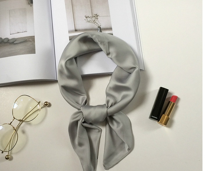 Women's Solid Color Satin Scarf Women's Solid Color Satin Scarf