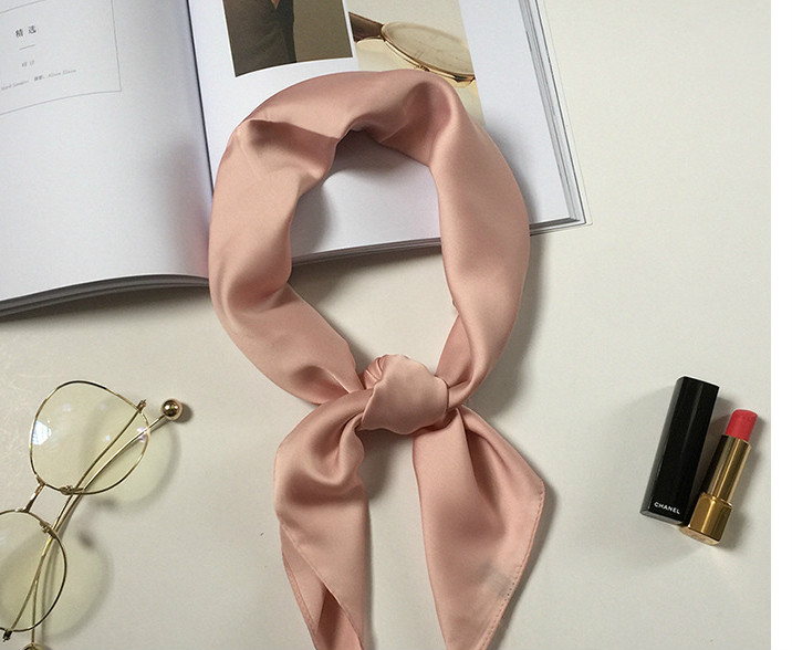 Women's Solid Color Satin Scarf Women's Solid Color Satin Scarf