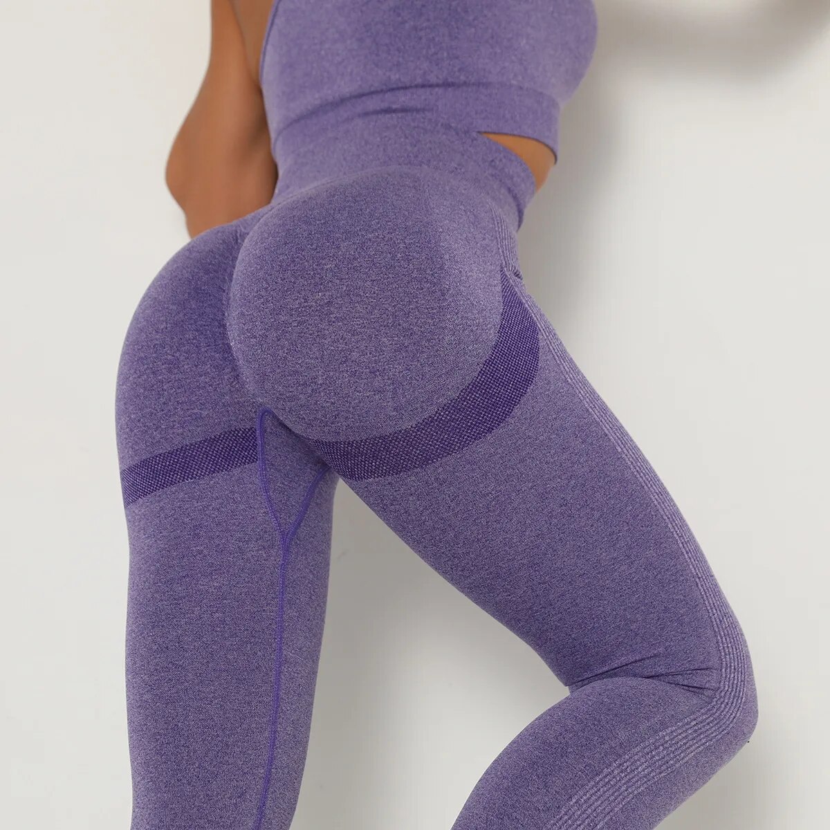 High Waist Seamless Leggings with Push Up Effect High Waist Seamless Leggings with Push Up Effect